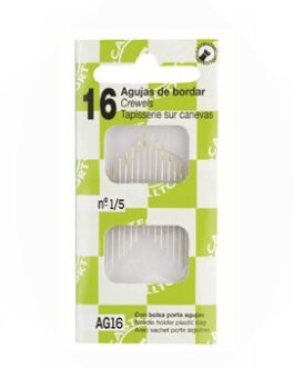 Agujas Para Bordar Ojo Largo De 1 A 5